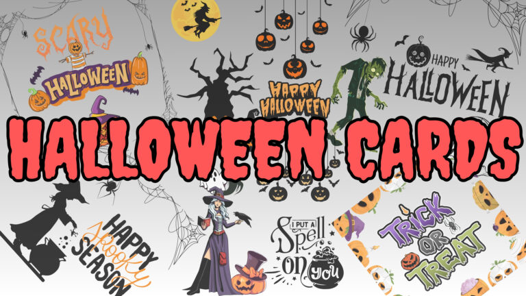 Free Printable Halloween Cards for Family