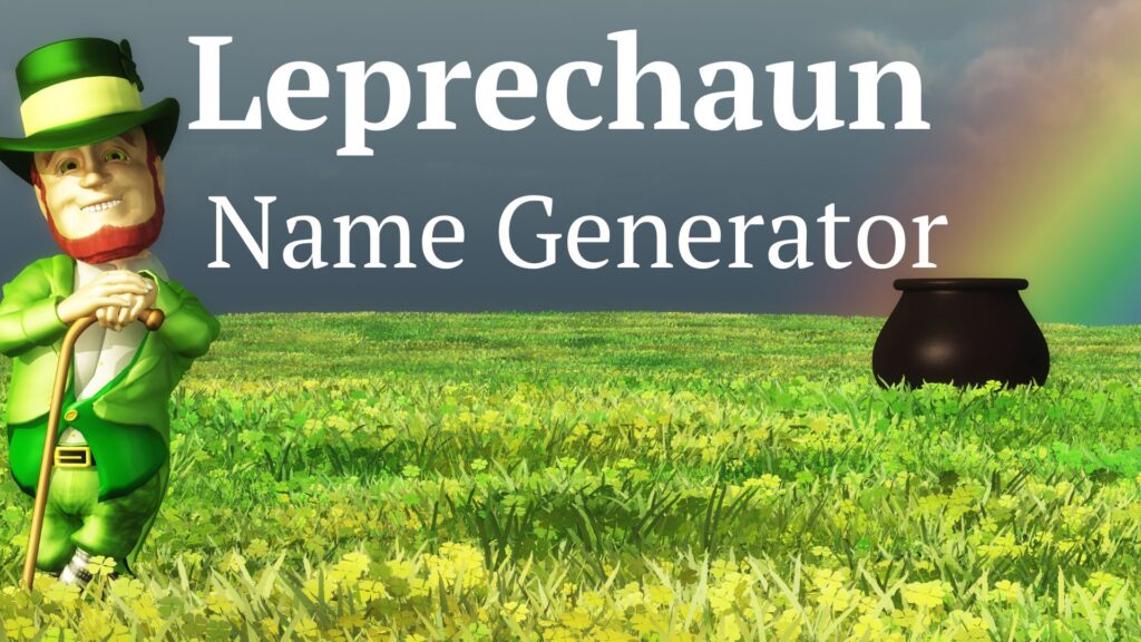 Leprechaun name generator for kids
