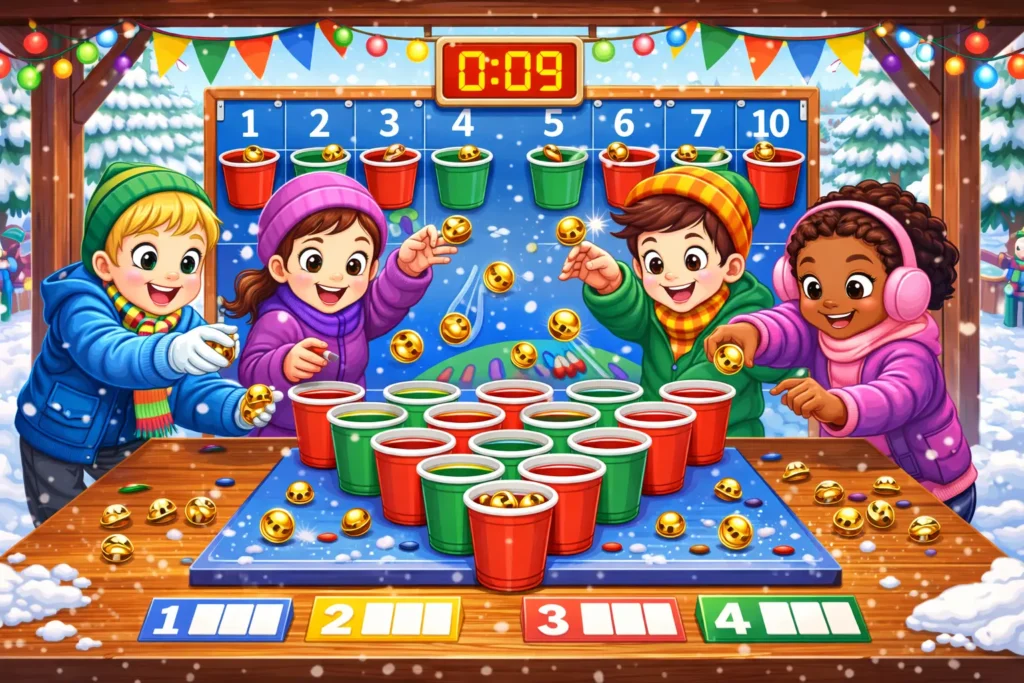 Christmas Minute to Win It Games for Kids
