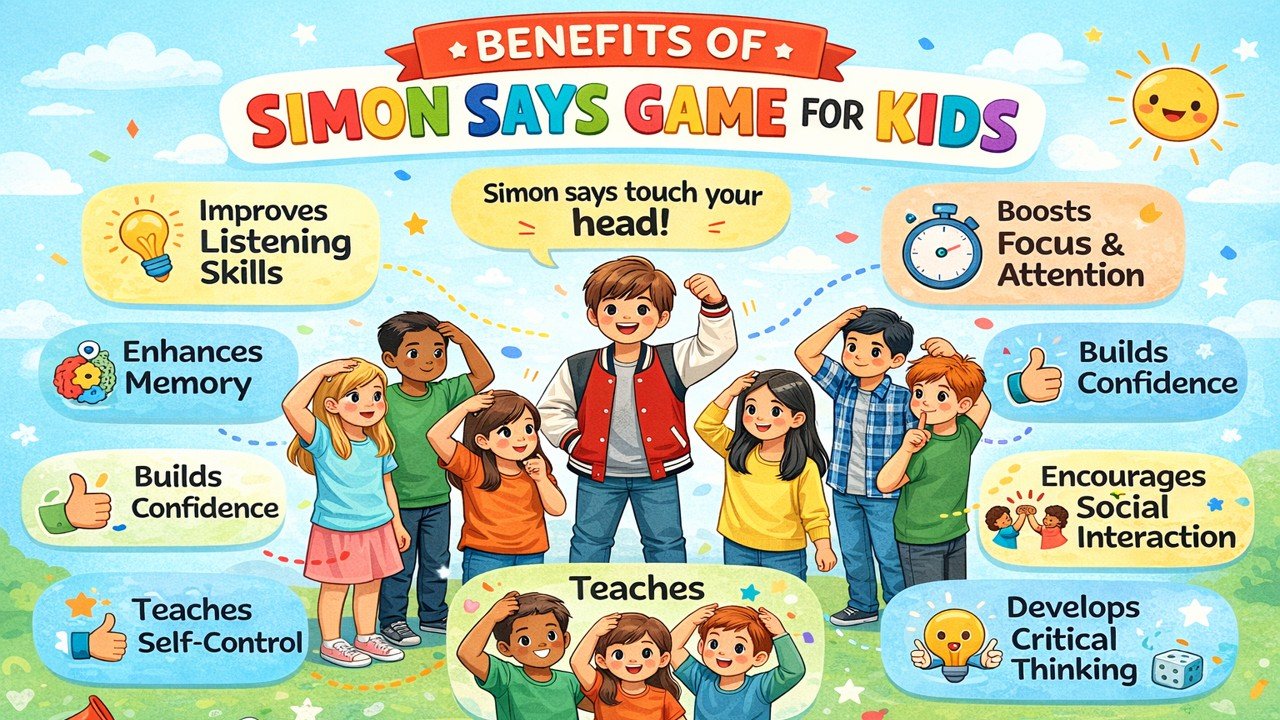Simon Says Game for Kids: Rules, Benefits & How to Play