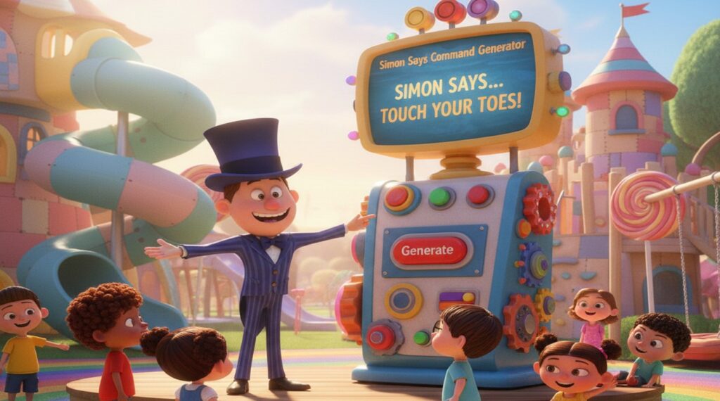 simon says command generator