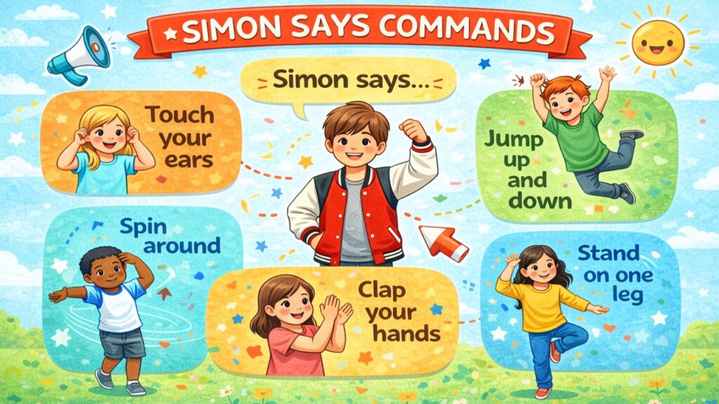 Simon Says Game for Kids
